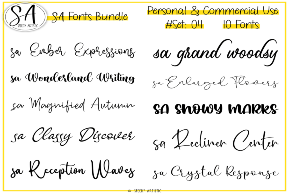 A Designer's Take on the Script and Handwritten Bundle 4