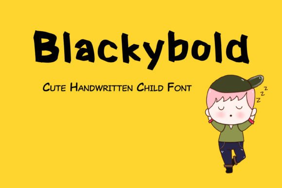 Blackybold Font: A Playful Script for Editorial Personality