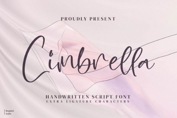 Cimbrella: A Script Font for Professional, Elegant Branding