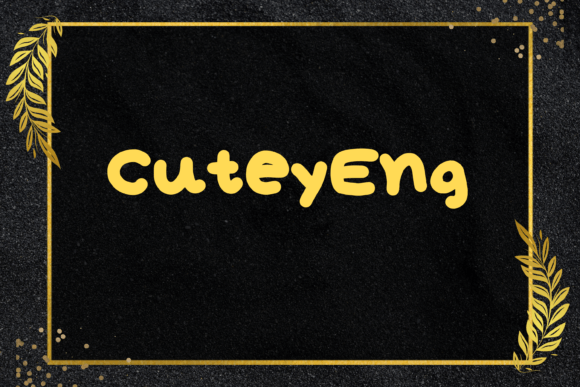 Cutey Eng: A Designer’s Honest Take on This Playful Script