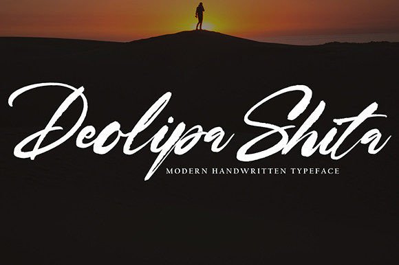 Deolipa Shita: A Timeless Handwritten Script Font for Marketing
