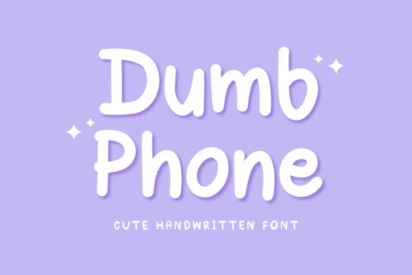 Dumb Phone Font: A Playful Script for Digital Branding