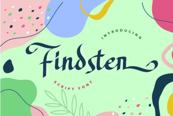 Findster: A Script Font for Editorial Calm