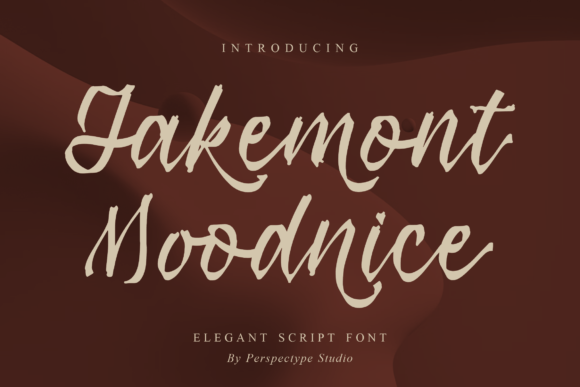 Jakemont Moodnice: A Handwritten Font for Brand Character