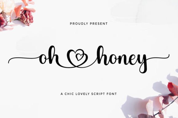 Oh Honey: An Elegant Script Font Designed for Digital Marketers