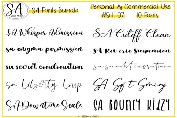 Practical Typography: How Script and Handwritten Bundle 7 Elevates Everyday Business Branding