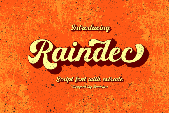 Raindec: A Script Font That Builds a Digital Brand Personality