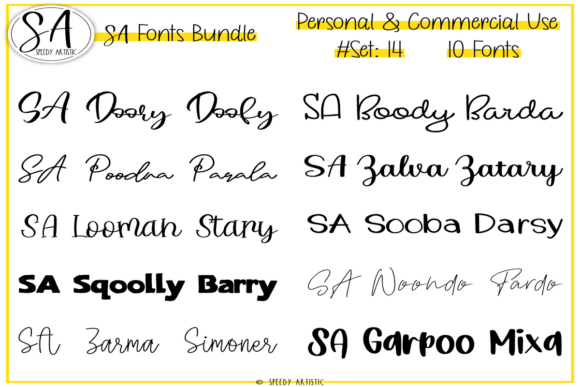 Script and Handwritten Bundle 14: A Font Upgrade for Your Brand