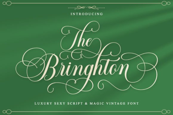 Testing The Bringhton: A Script Font That Builds Digital Trust