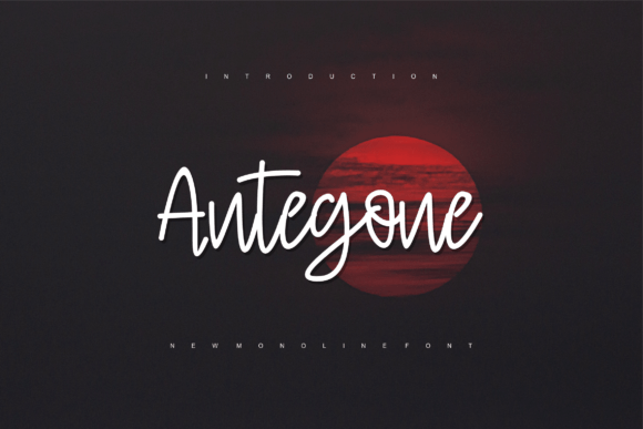 The Antegone Font: Your Secret Tool for Charming Handmade Products