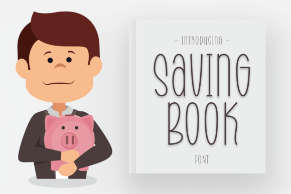 The Gentle Charm of Saving Book Font