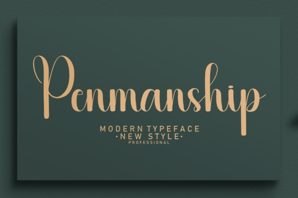 Why Penmanship is an Essential Script Font for Designers